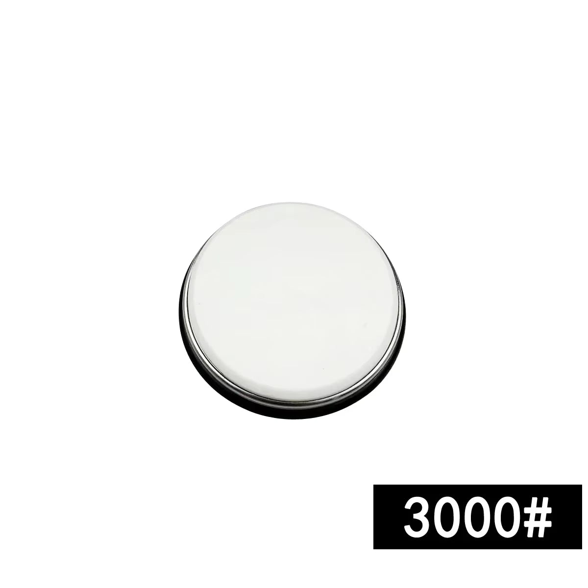 Close-up of the 3000 grit diamond sharpening disc designed for use with the rolling magnetic knife sharpener, ideal for coarse blade honing