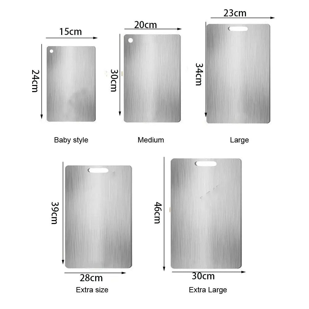 Explore the Complete Range of Stainless Steel Cutting Board Sizes - Ideal Dimensions for Every Kitchen Task | ELK
